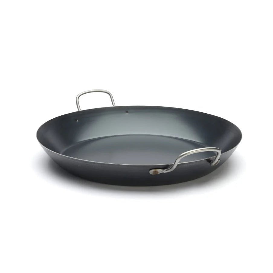 de Buyer - La Lyonnaise Steel Paella Pan, ø42cm - Lacbleu Wines - DB5023.42 - 3011245023423