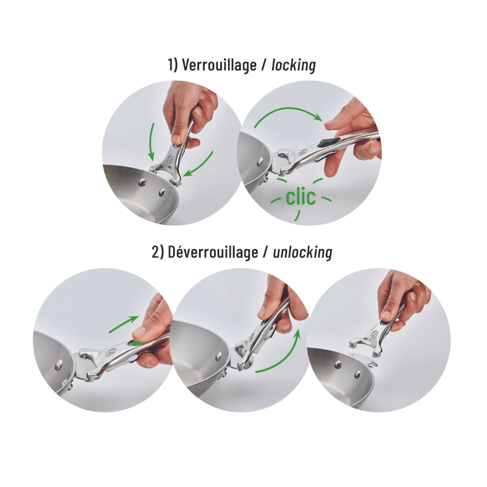 de Buyer - LOQY Removable Handle - Lacbleu Wines - DB3660.00 - 3011243660002