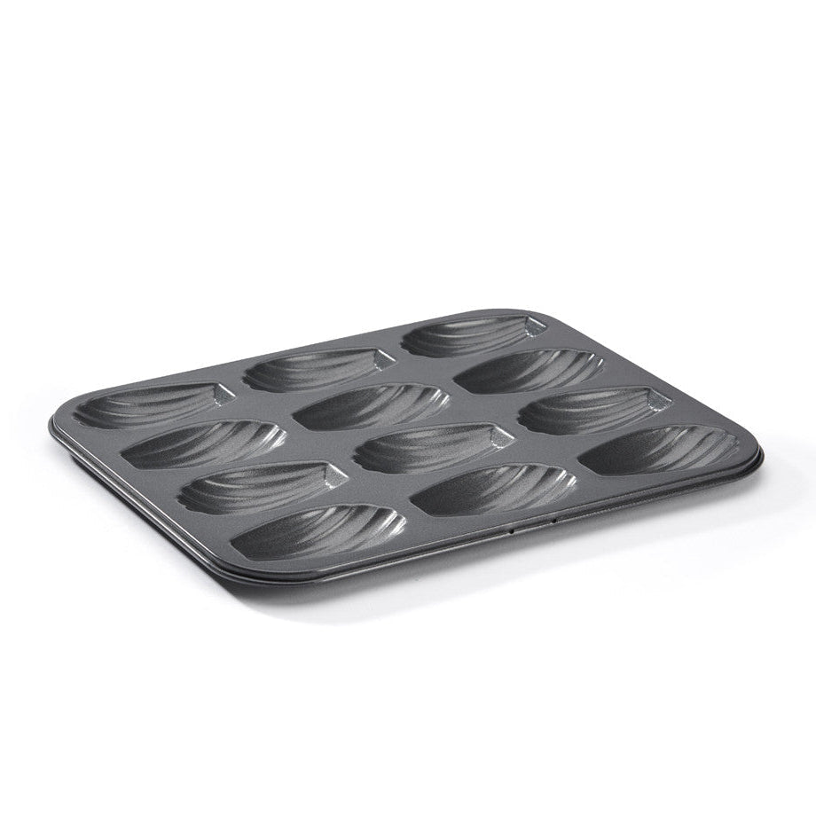 de Buyer - Madelines 12 Slot Baking Tray - Lacbleu Wines - DB4710.12 - 3011244710126