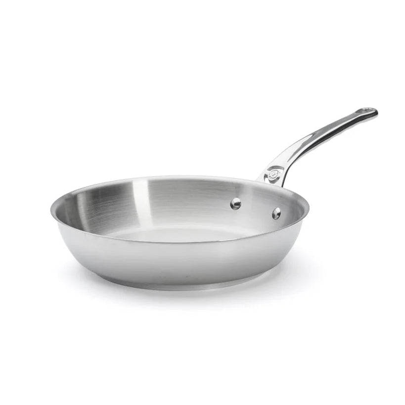 de Buyer - Milady Stainless Steel Frying Pan, ø24cm - Lacbleu Wines - DB3412.24 - 3011243412243