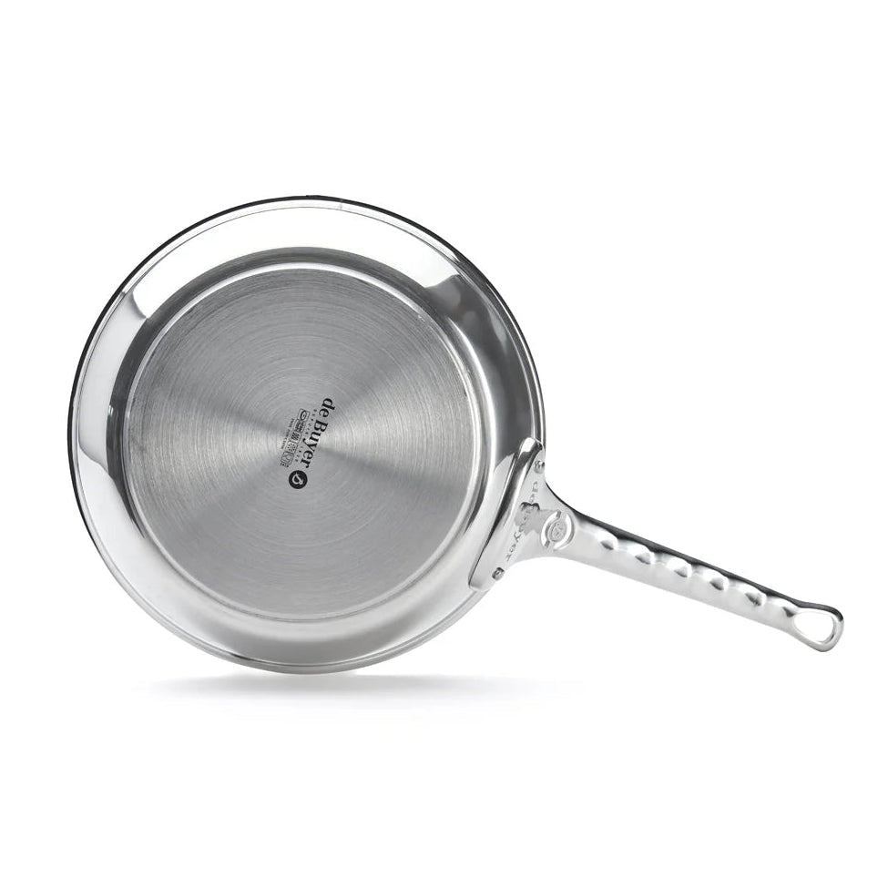 de Buyer - Milady Stainless Steel Frying Pan, ø24cm - Lacbleu Wines - DB3412.24 - 3011243412243