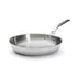 de Buyer - Milady Stainless Steel Frying Pan, ø28cm - Lacbleu Wines - DB3412.28 - 3011243412281