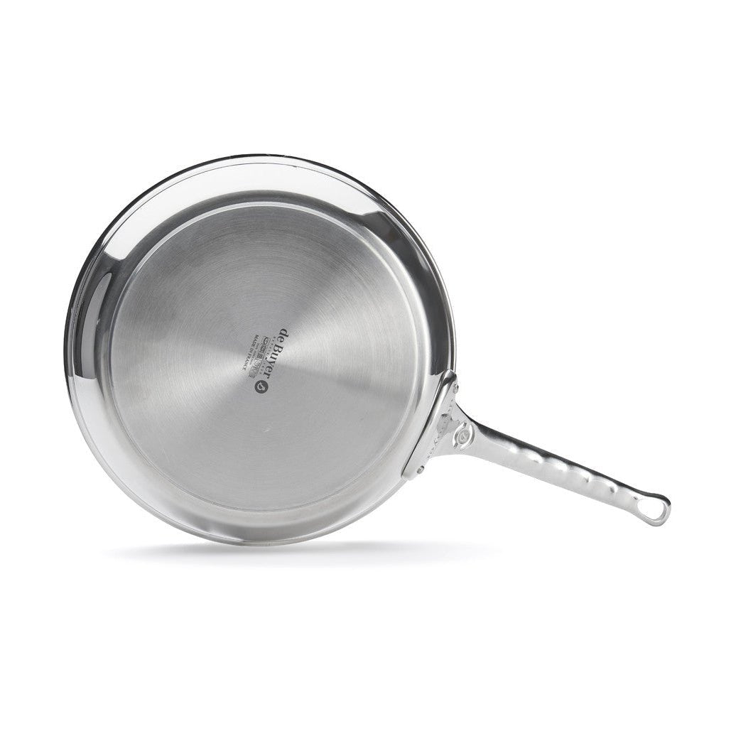 de Buyer - Milady Stainless Steel Frying Pan, ø28cm - Lacbleu Wines - DB3412.28 - 3011243412281