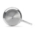 de Buyer - Milady Stainless Steel Frying Pan, ø28cm - Lacbleu Wines - DB3412.28 - 3011243412281
