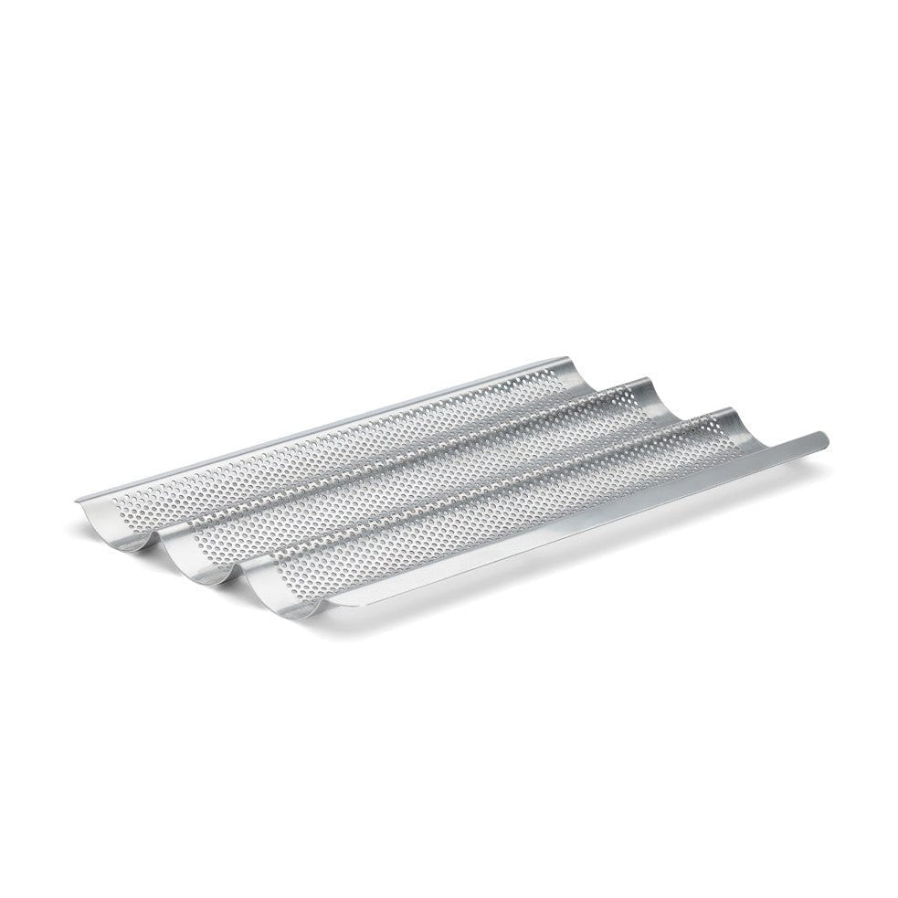 de Buyer - Perforated Baguette Baking Tray, 40cm - Lacbleu Wines - DB3366.03 - 3011243366034
