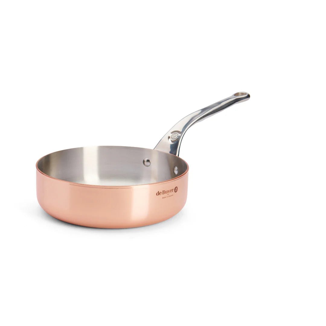 de Buyer - Prima Matera Sauté Pan, Steel Handle - Lacbleu Wines - DB623020 - 3011246230202