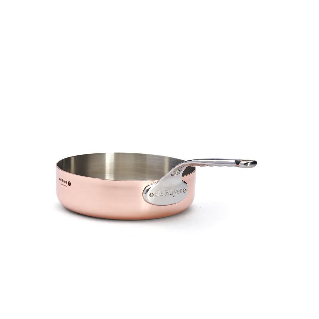 de Buyer - Prima Matera Sauté Pan, Steel Handle - Lacbleu Wines - DB623024 - 3011246230240