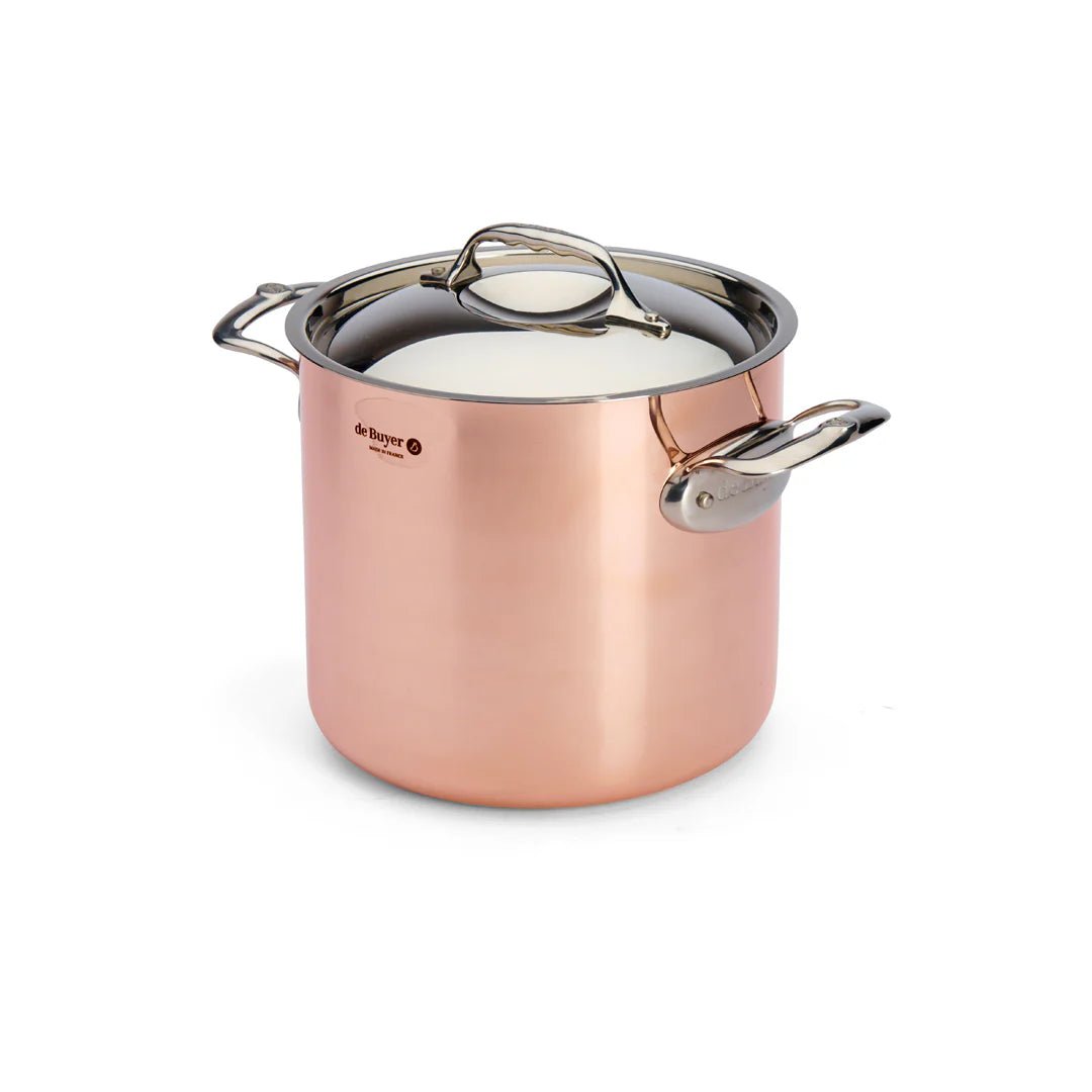 de Buyer - Prima Matera Stockpot, Steel Handles - Lacbleu Wines - DB624420 - 3011246244209