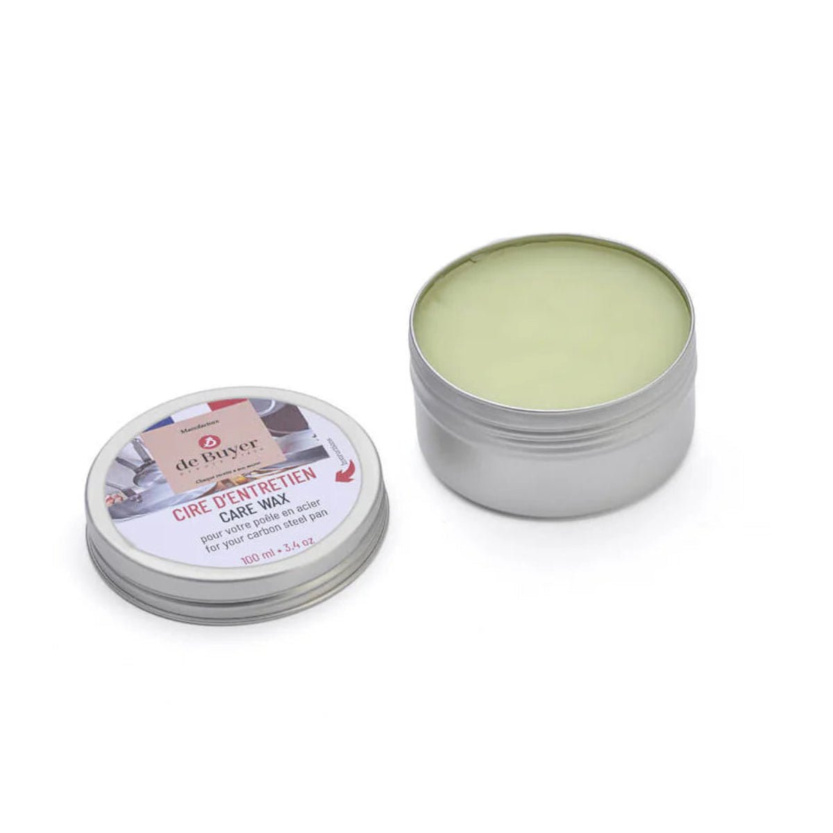 de Buyer - Seasoning Wax, 100ml - Lacbleu Wines - DB4204.12X - 3011244204011