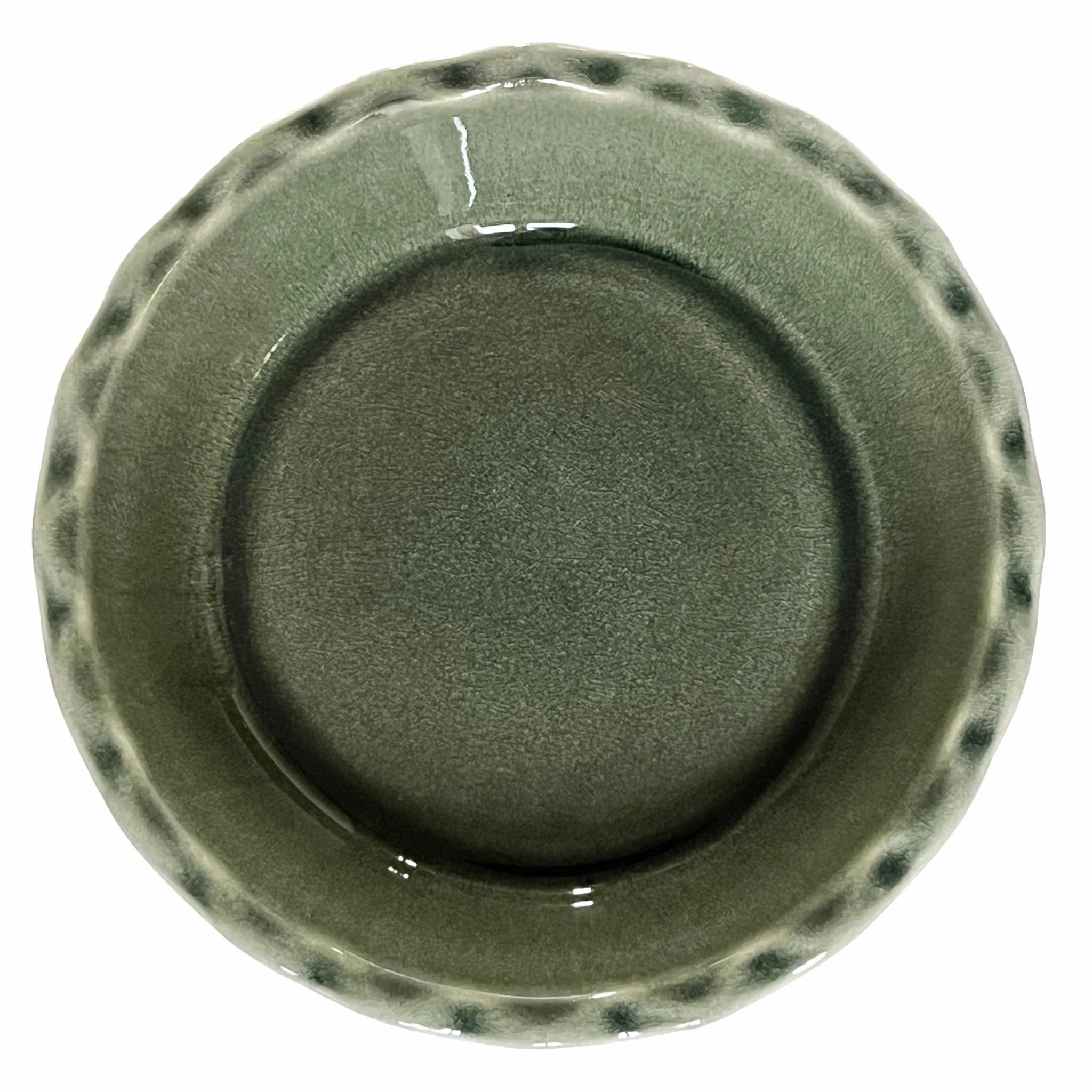 Emile Henry - 175th Anniversary, Limited - edition Pie Dish, ⌀26cm, Storm Green - Lacbleu Wines - EH3J6121 - 3289310029773