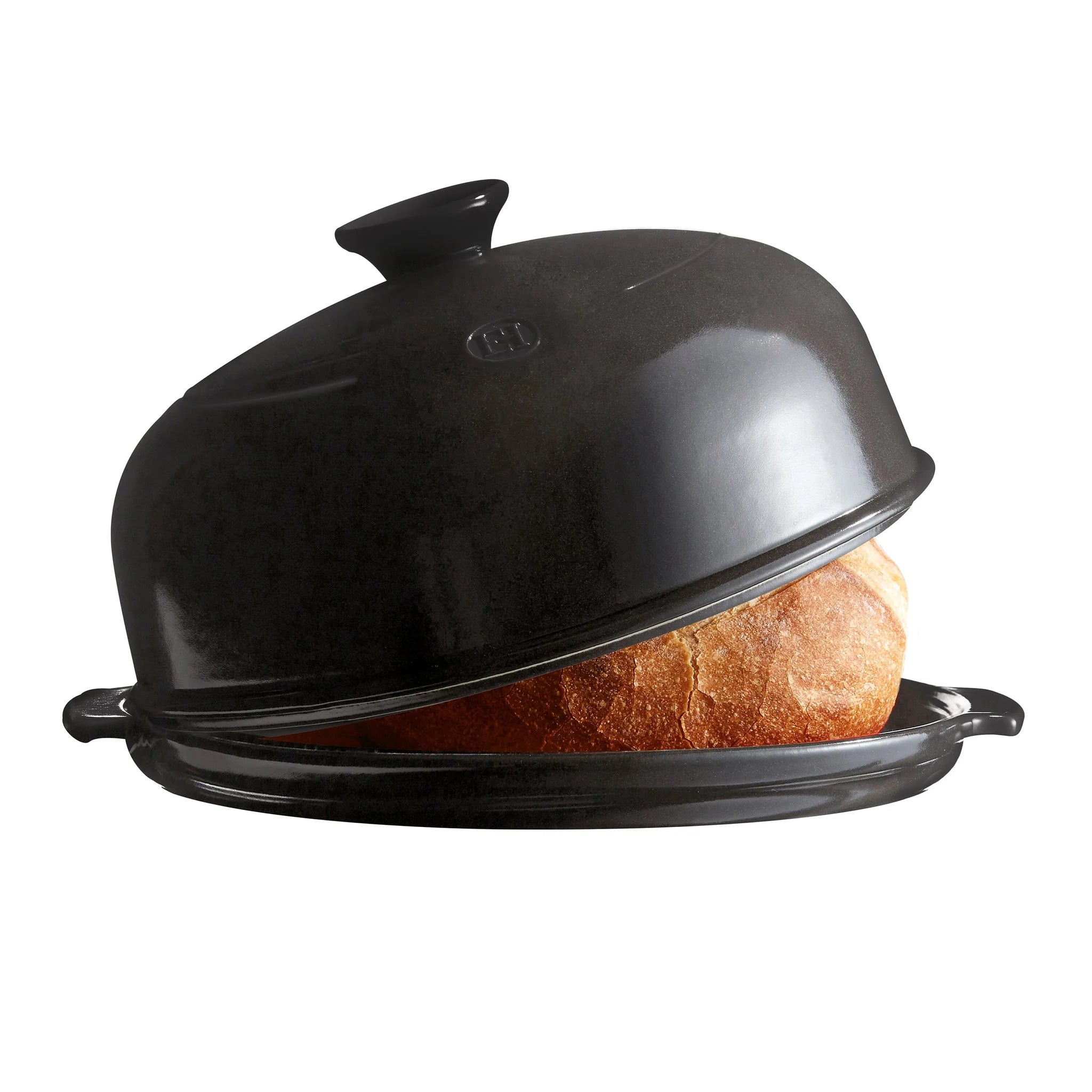 Emile Henry - Bread Cloche, Charcoal - Lacbleu Wines - EH799108 - 3289317991080