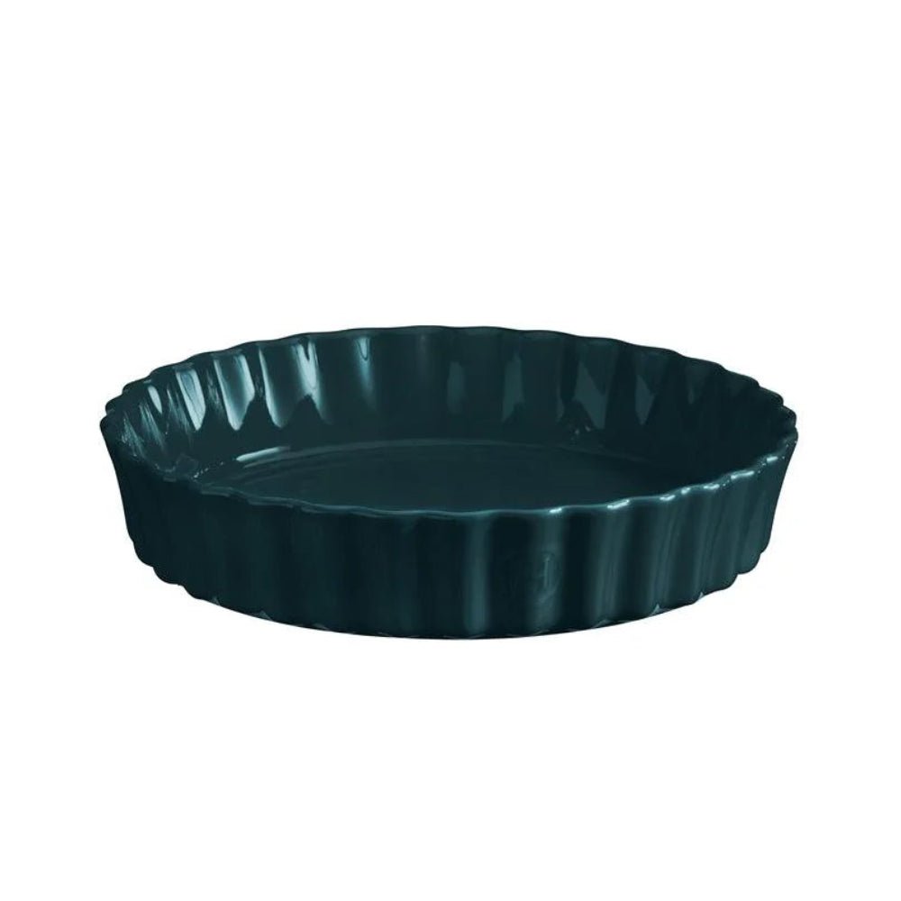 Emile Henry - Deep Flan Dish, ø24cm, Belle - Île - Lacbleu Wines - EH736024 - 3289317360244