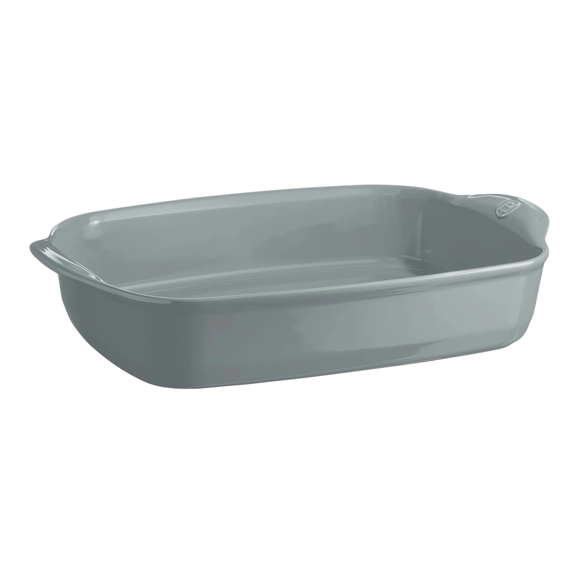 Emile Henry - Extra Large Rectangular Oven Dish, 4.0L, Pearl Grey - Lacbleu Wines - EH809654 - 3289318096548