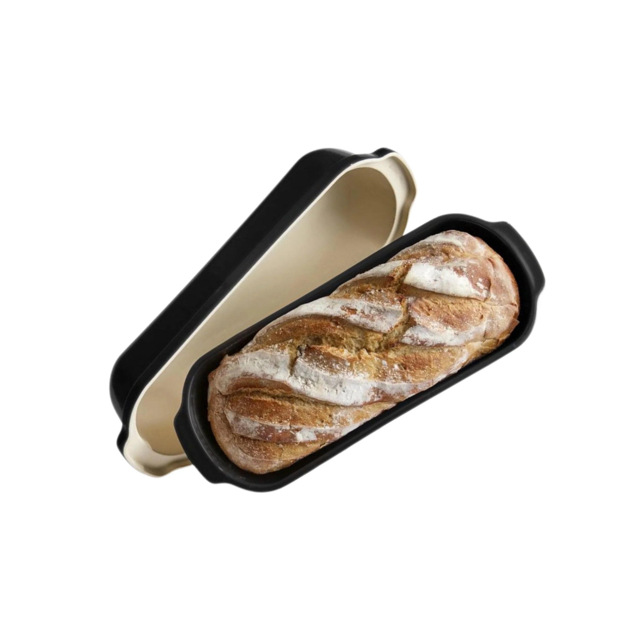 Loaf Lock Emile Henry - Large Bread Loaf Baker, Black Truffle – Lacbleu Wines