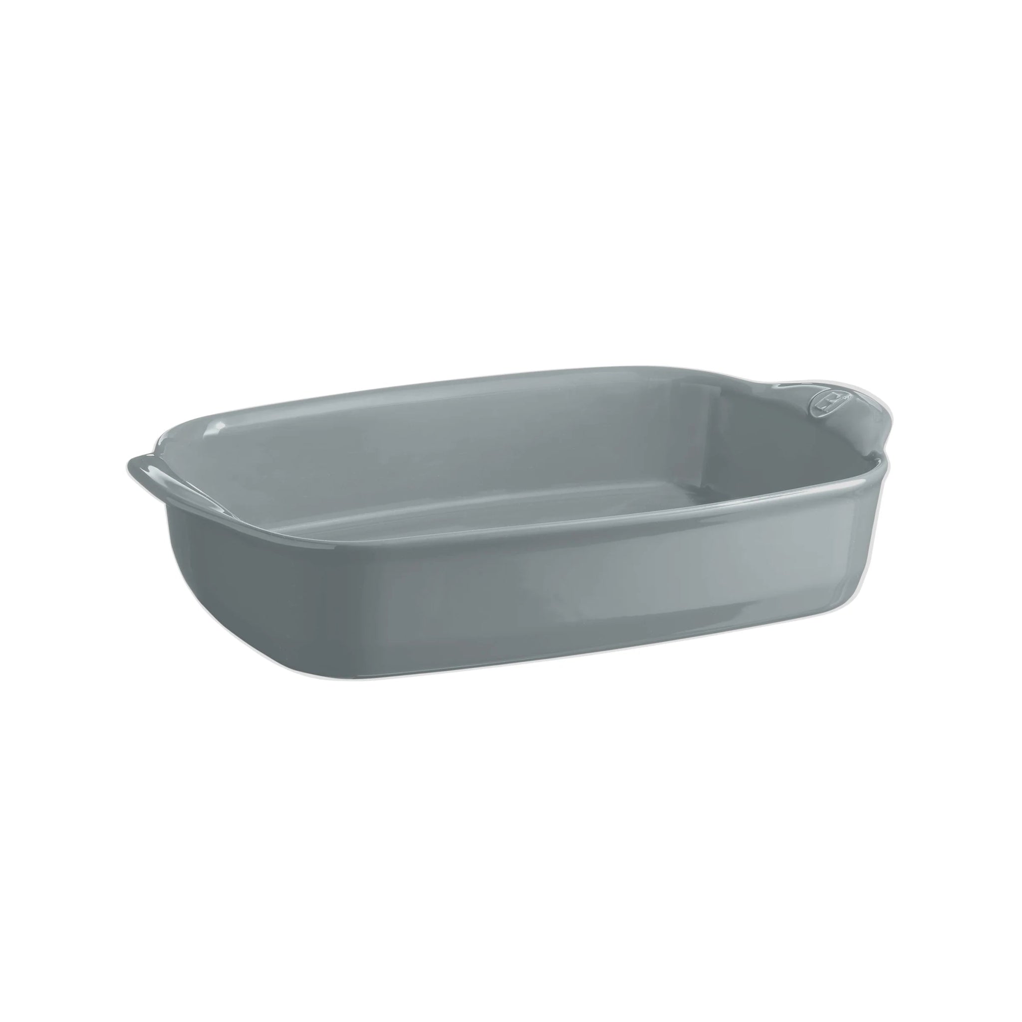 Emile Henry - Large Rectangular Oven Dish, 2.7L, Pearl Grey - Lacbleu Wines - EH809652 - 3289318096524