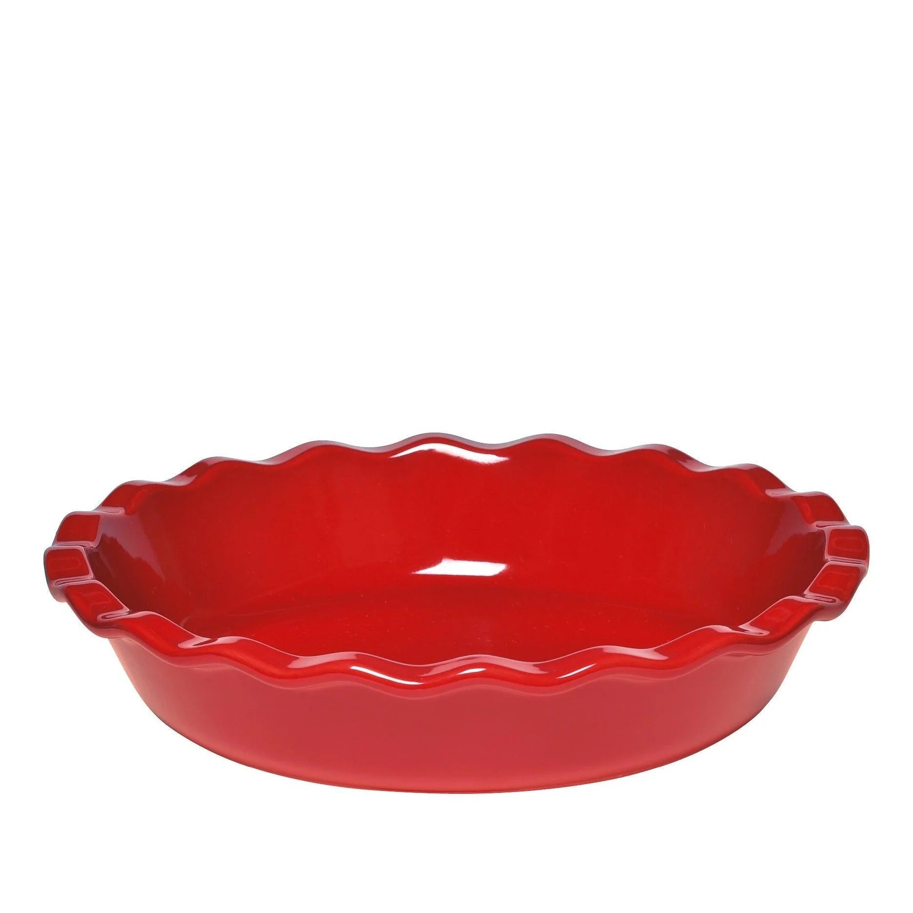 Emile Henry - Pie Dish, ⌀26cm, Burgundy - Lacbleu Wines - EH346131 - 3289313461310