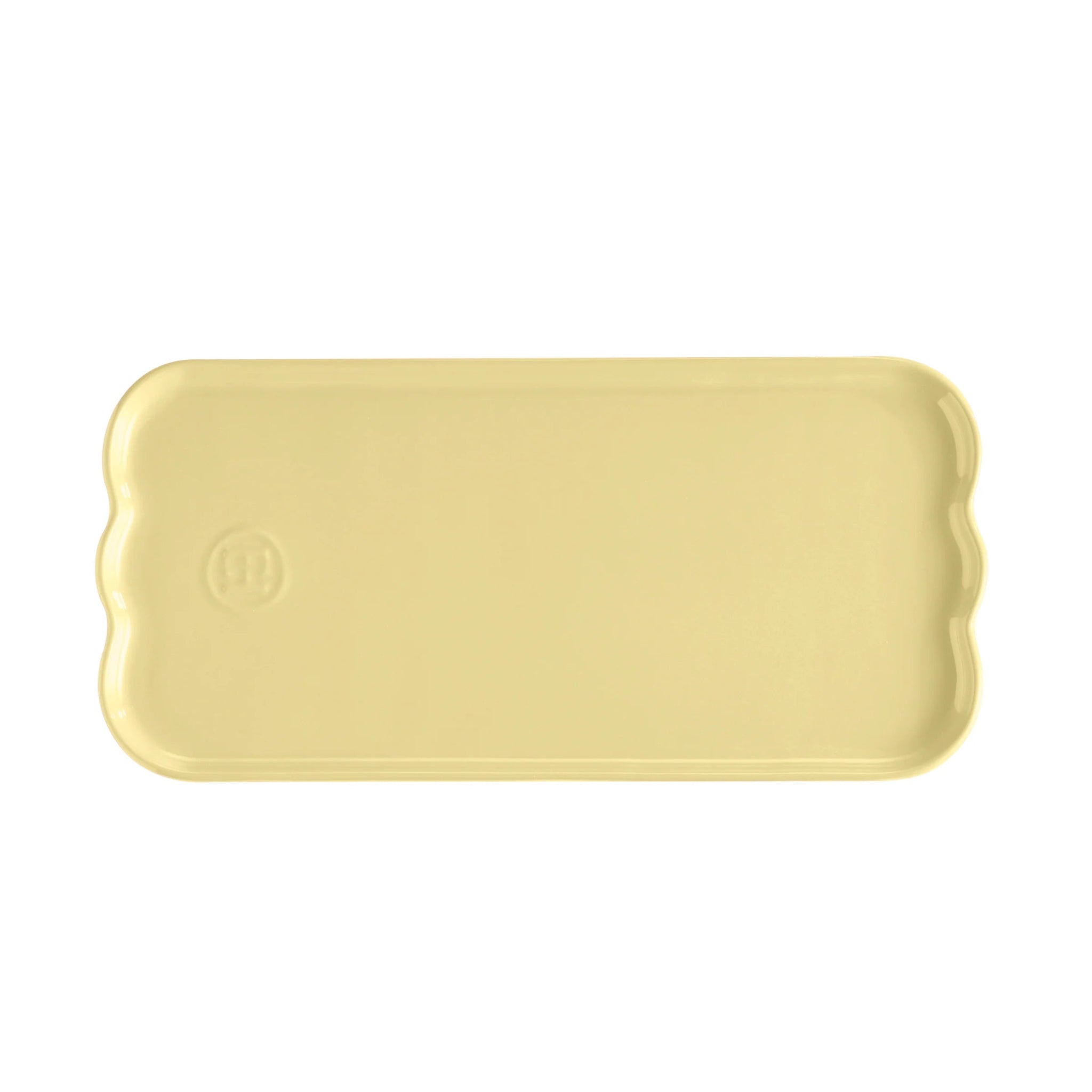 Emile Henry - Rectangular Cake Platter, Vanilla - Lacbleu Wines - EH898853 - 3289318988539