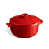 Emile Henry - Round Casserole, 2.5L, Burgundy - Lacbleu Wines - EH344525 - 3289313445259