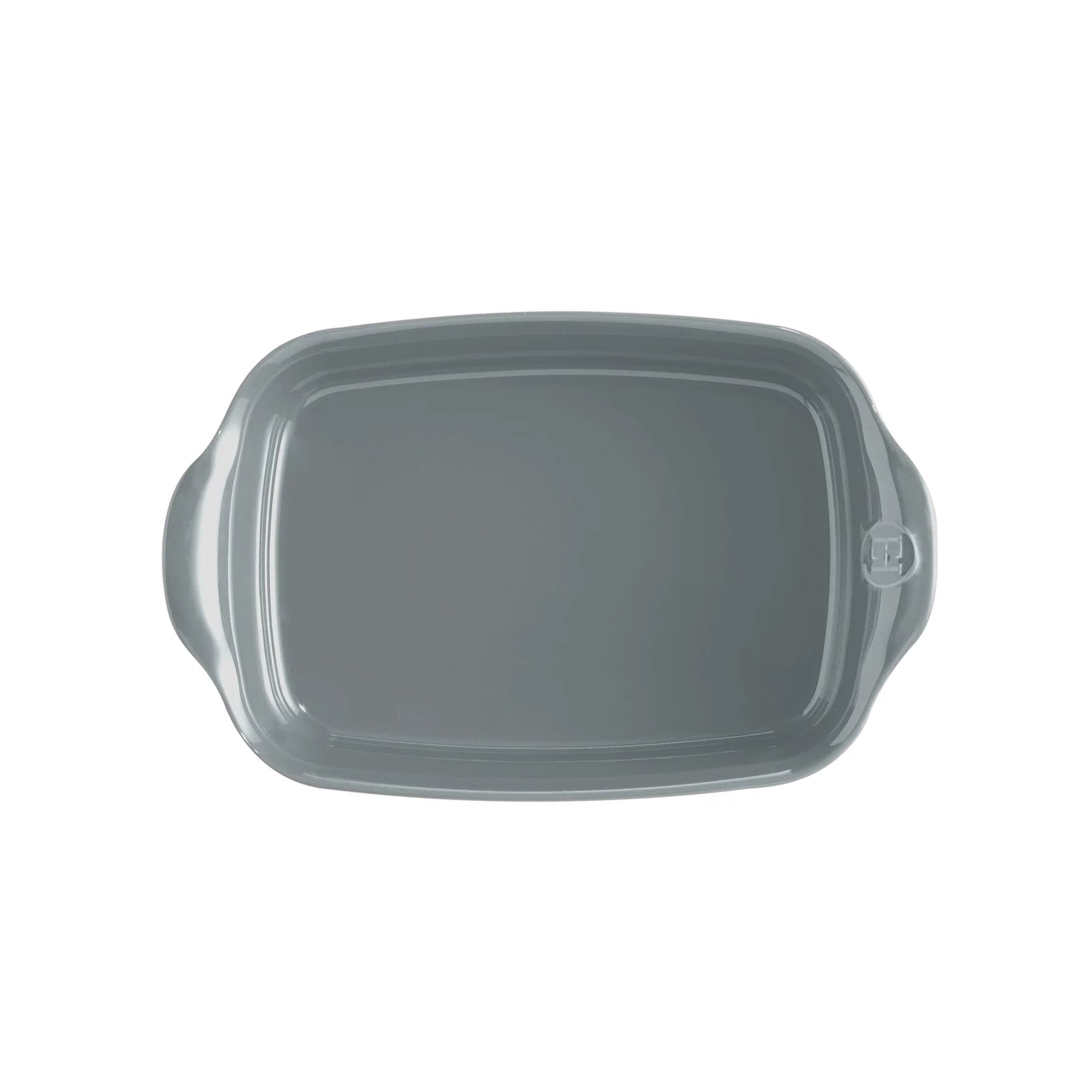 Emile Henry - Small Rectangular Oven Dish, 0.7L, Pearl Grey - Lacbleu Wines - EH809649 - 3289318096494