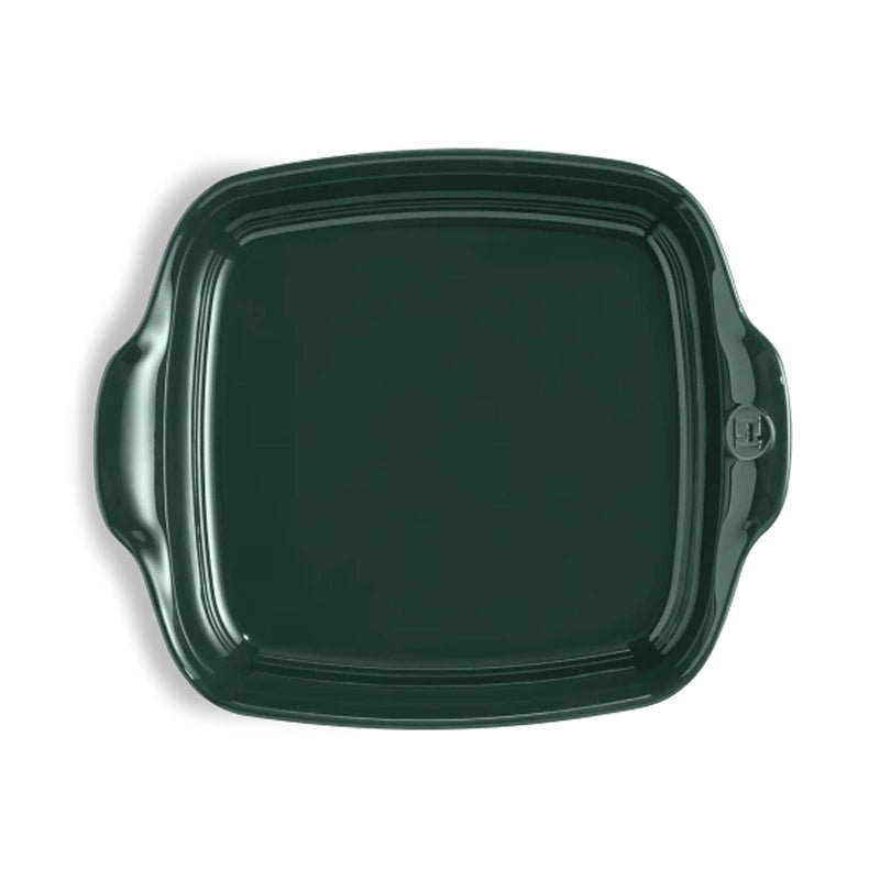 Emile Henry - Square Oven Dish, 1.8L, Cedar Green - Lacbleu Wines - EH072050 - 3289310720502