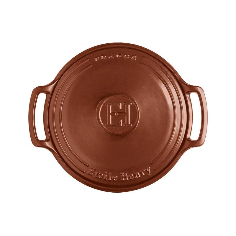 Emile Henry - Sublime Round Casserole, 4.0L, Sienna - Lacbleu Wines - EH144740 - 3289311447408