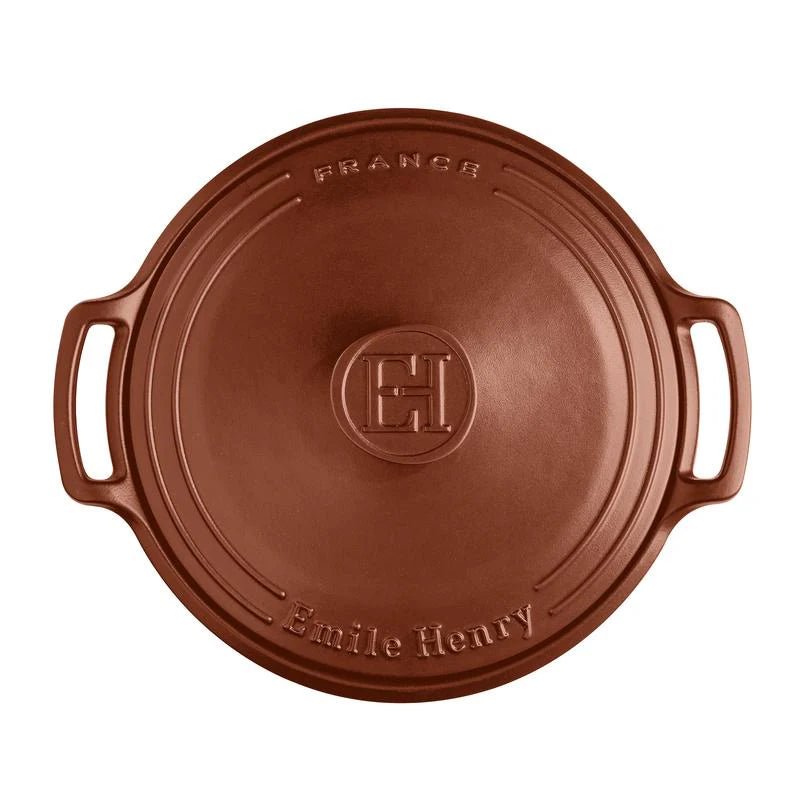 Emile Henry - Sublime Round Casserole, 6.5L, Sienna - Lacbleu Wines - EH144770 - 3289311447705