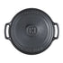 Emile Henry - Sublime Round Casserole, 6.5L, Slate - Lacbleu Wines - EH774770 - 3289317747700