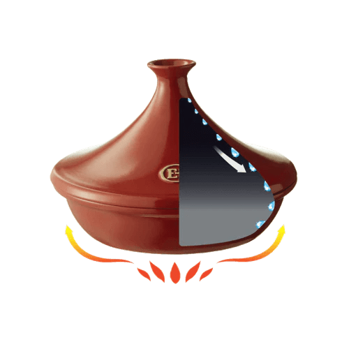 Emile Henry - Tagine, ø26cm, Belle - Île - Lacbleu Wines - EH735626 - 3289317356261