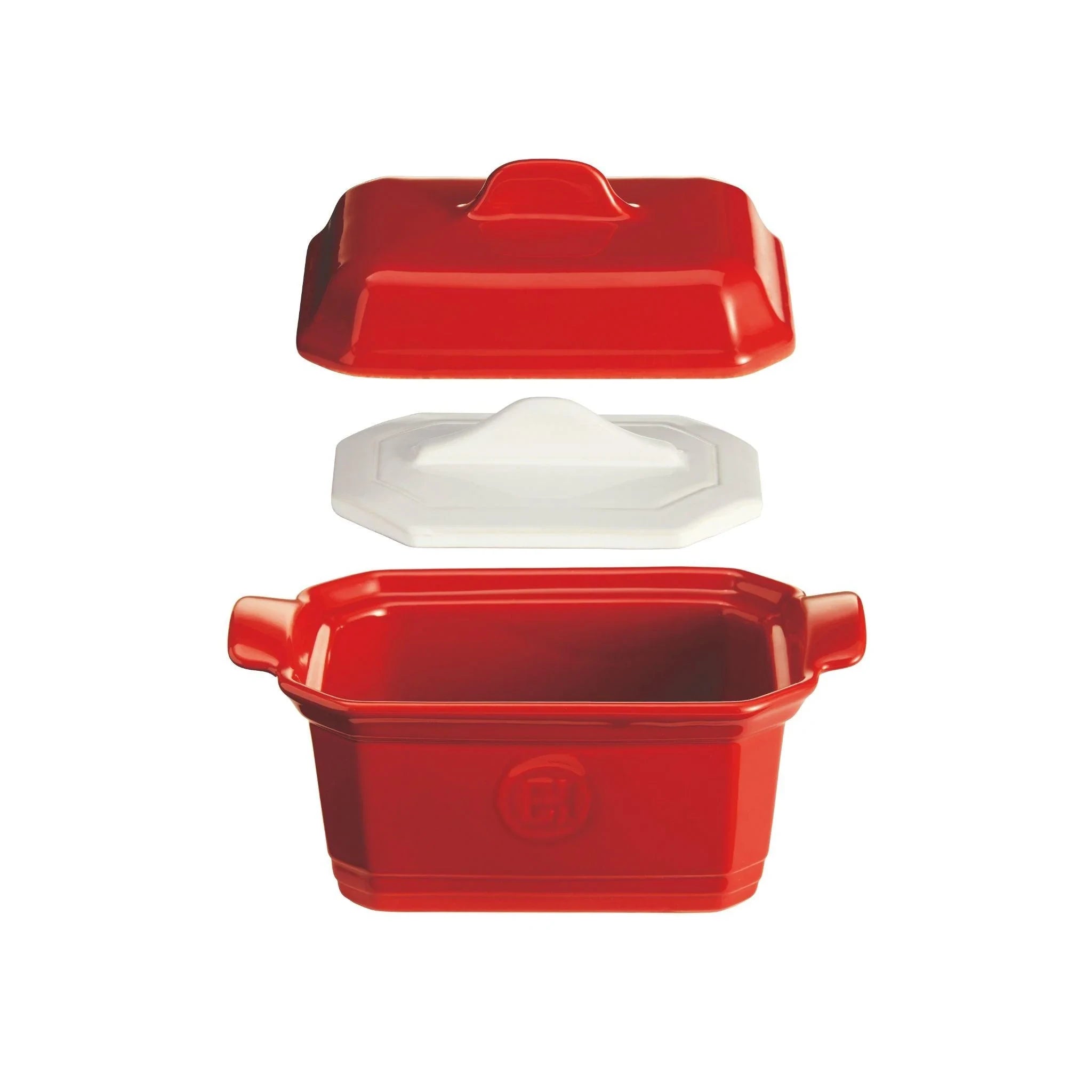 Emile Henry - Terrine + Presse, 1.2L, Burgundy - Lacbleu Wines - EH349791 - 3289313497913