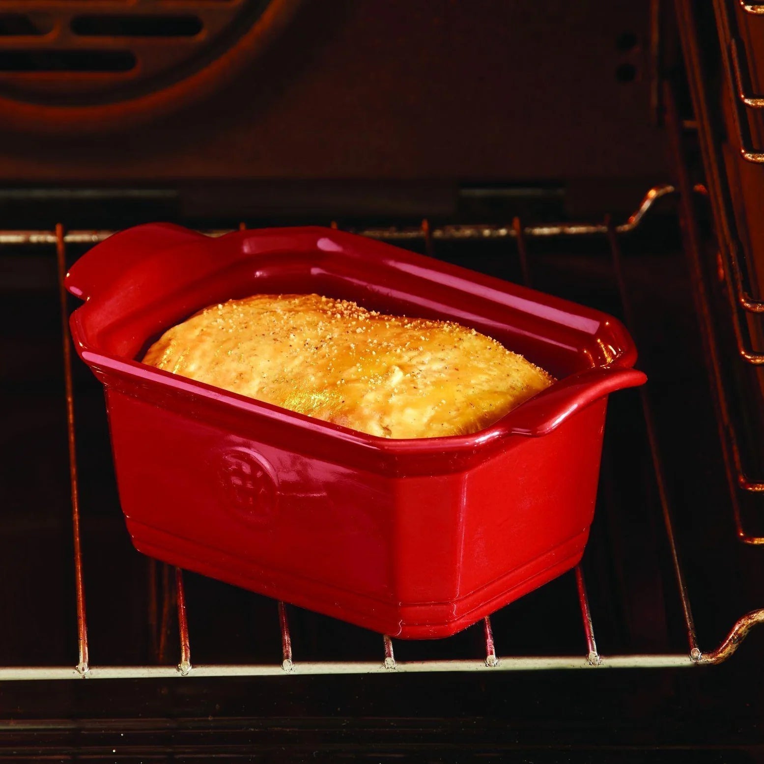 Emile Henry - Terrine + Presse, 1.2L, Burgundy - Lacbleu Wines - EH349791 - 3289313497913