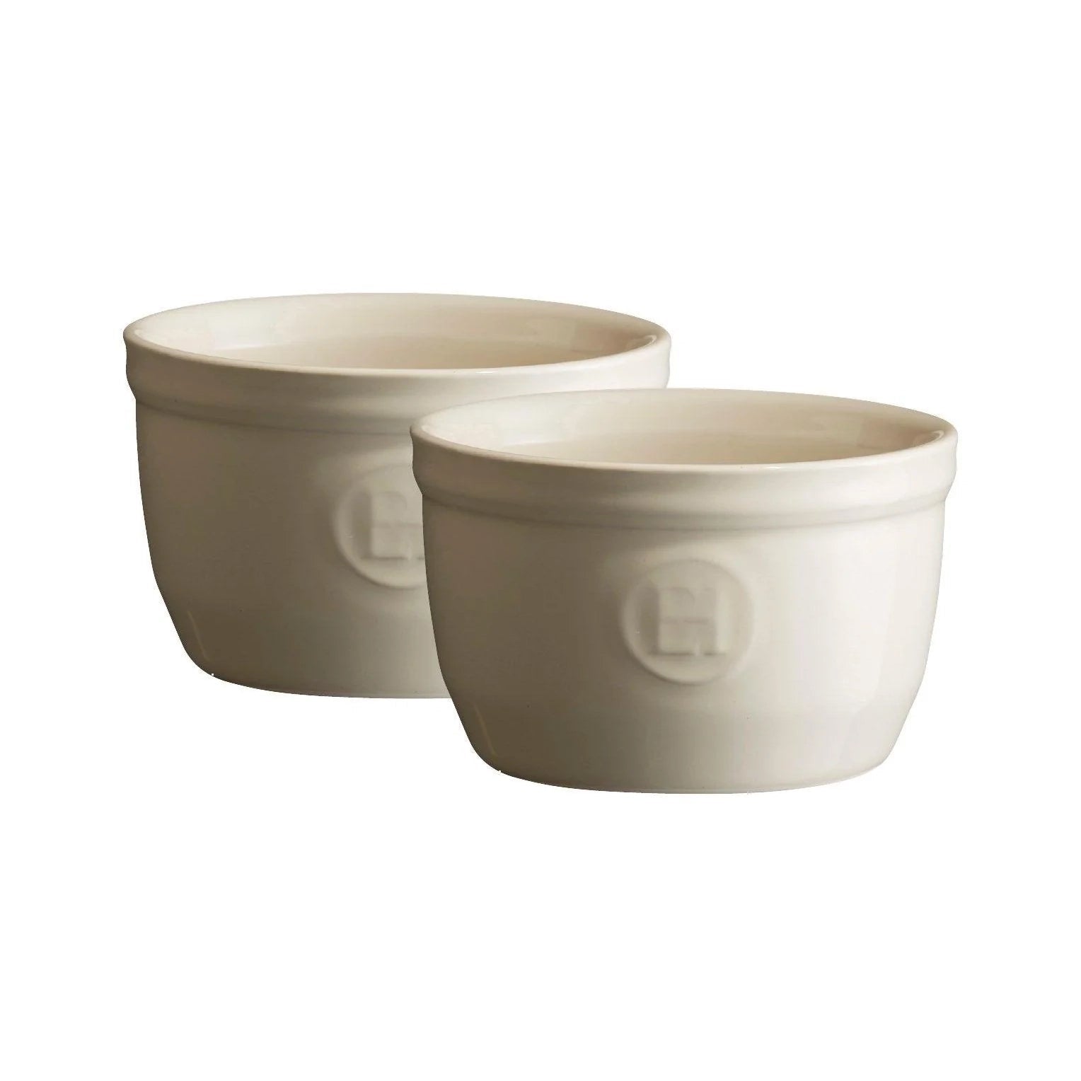 Emile Henry - Twin Ceramic Ramekin Set, No 9, Clay - Lacbleu Wines - EH024009 - 3289310210096