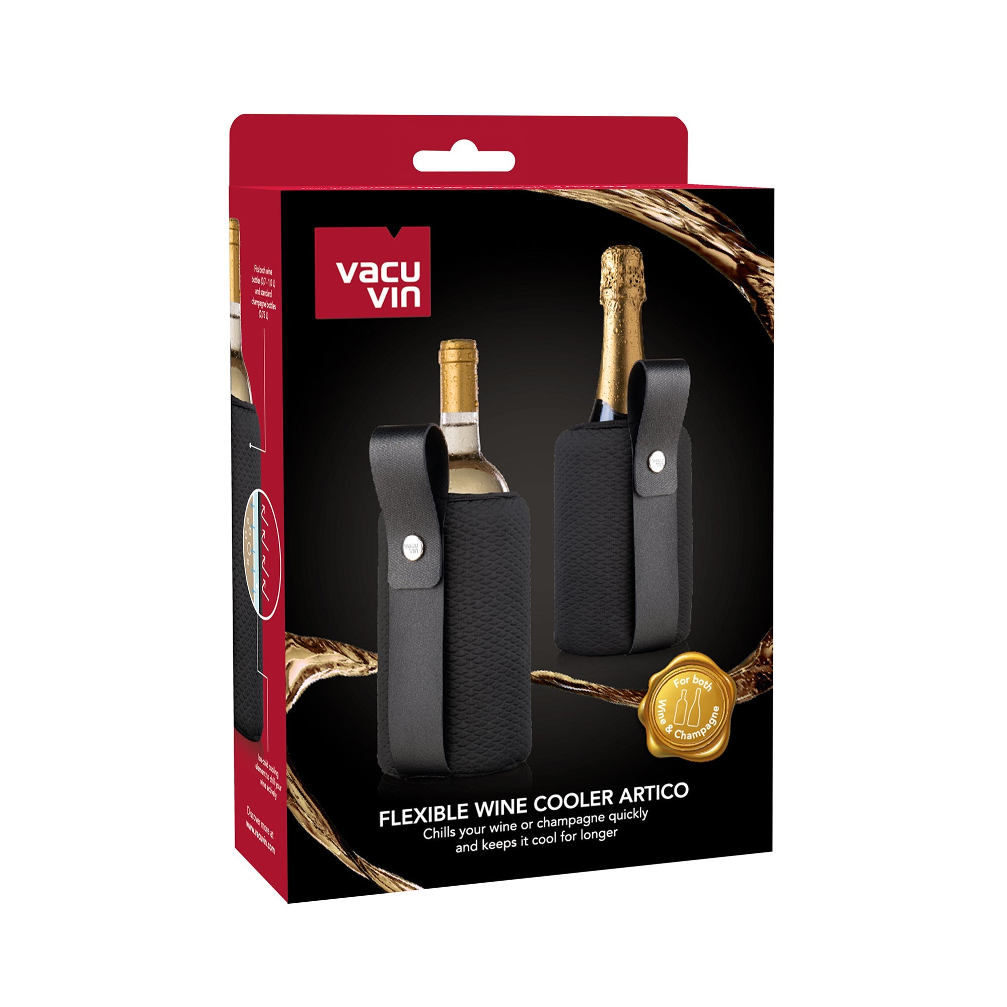 Vacu Vin - Flexible Wine Cooler Artico - Lacbleu Wines - VV38864606 - 8714793388642