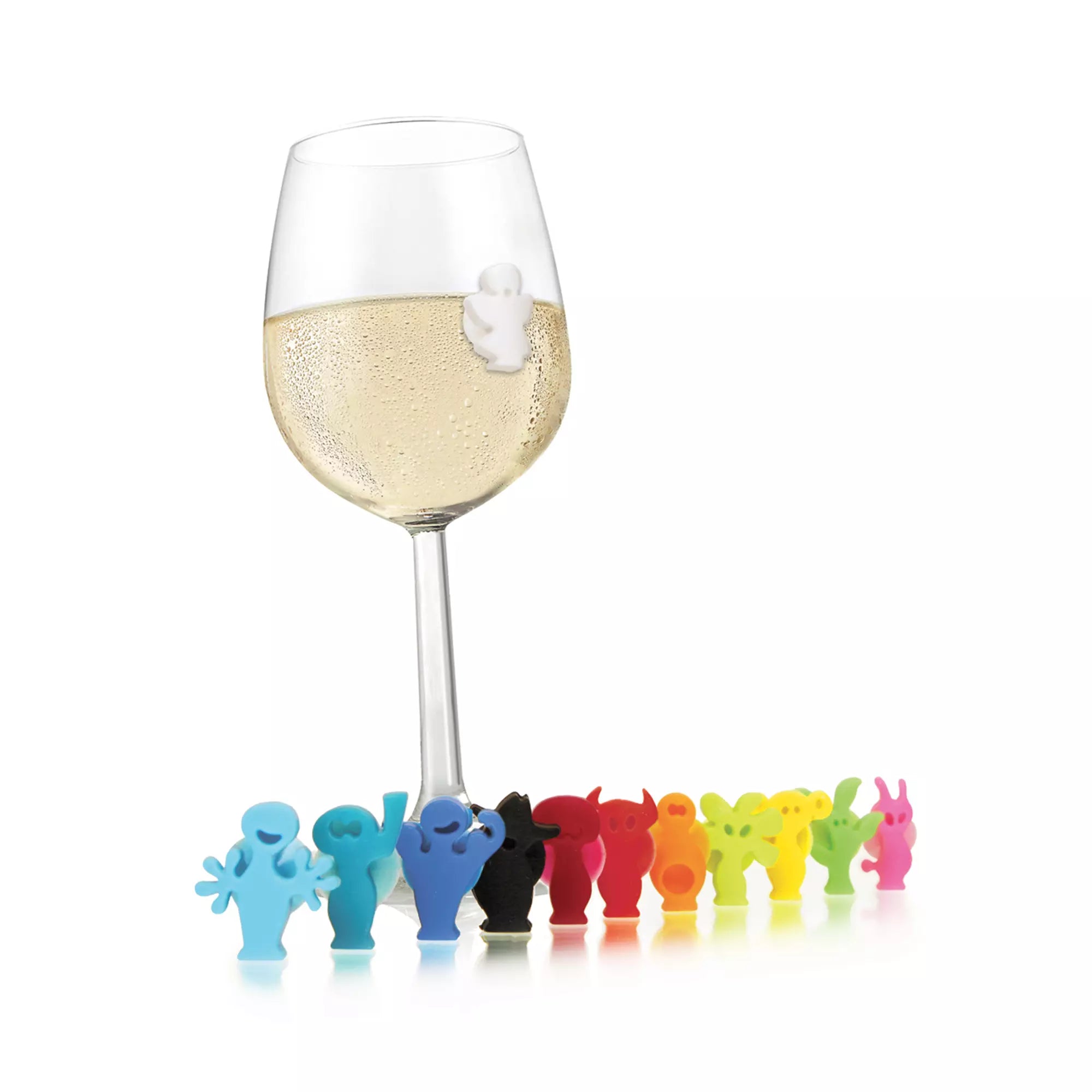 Vacu Vin - Glass Markers, Party People - Lacbleu Wines - VV1886060 - 8714793188600