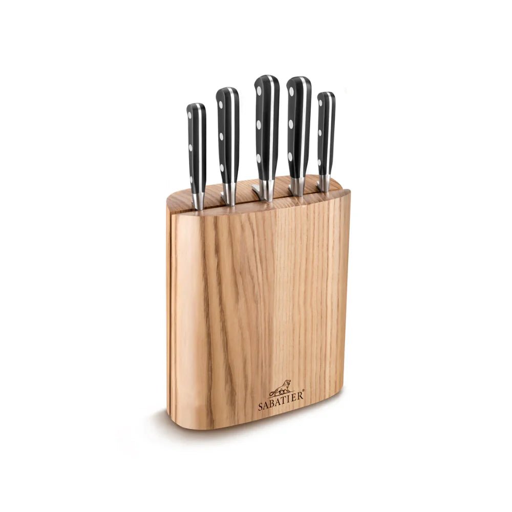 Sabatier - Knife Block with 5 Ideal Steel Knives - Lacbleu Wines - LS665084 - 3269416650842