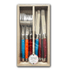 Laguiole par André Verdier - 12 Piece Knife & Fork Set, Bright - Lacbleu Wines - K59M - 3289490005765