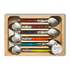 Laguiole par André Verdier - 6 Piece Teaspoon Set, Bright - Lacbleu Wines - K54M - 3289490005697