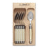 Laguiole par André Verdier - 6 Piece Teaspoon Set, Ivory - Lacbleu Wines - K54W - 3289490005703