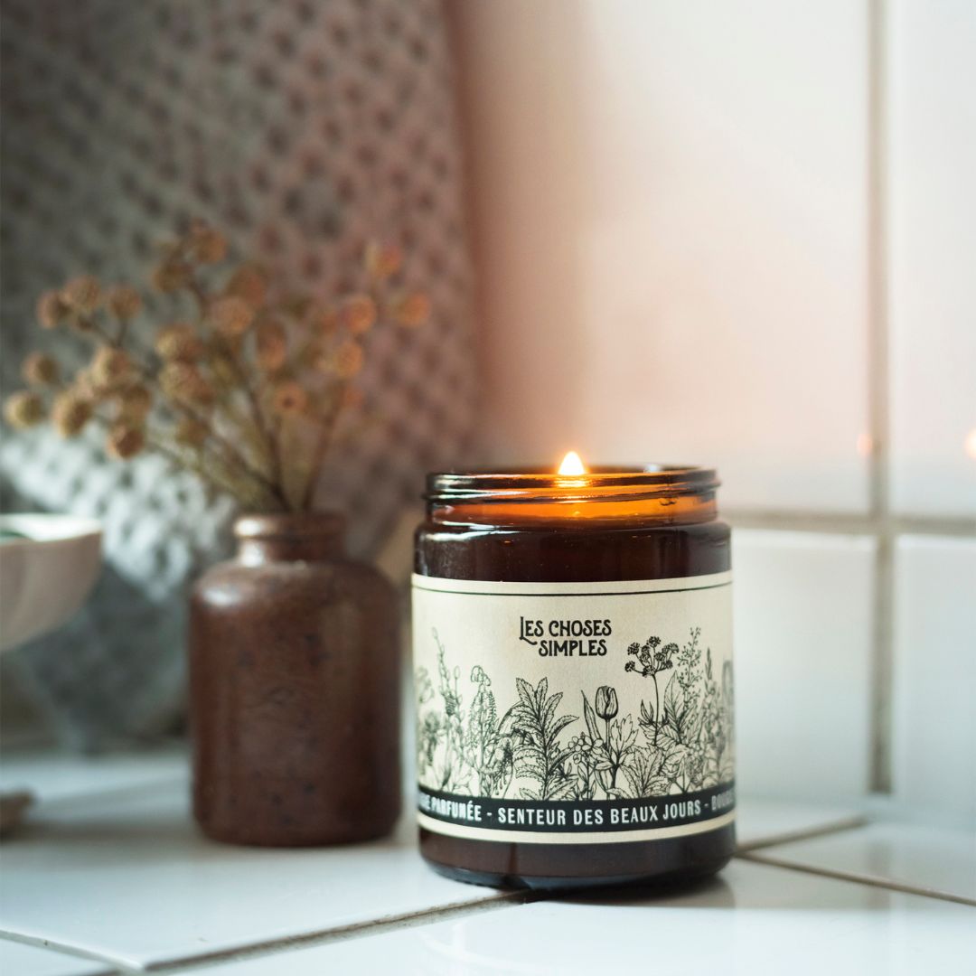 Les Choses Simples - Scented Candle, Beaux Jours - Lacbleu Wines - CA08M - CA08M
