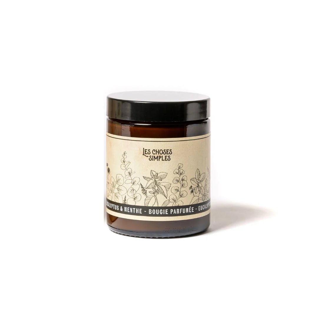 Les Choses Simples - Scented Candle, Eucalyptus & Mint - Lacbleu Wines - CA19M - CA19M