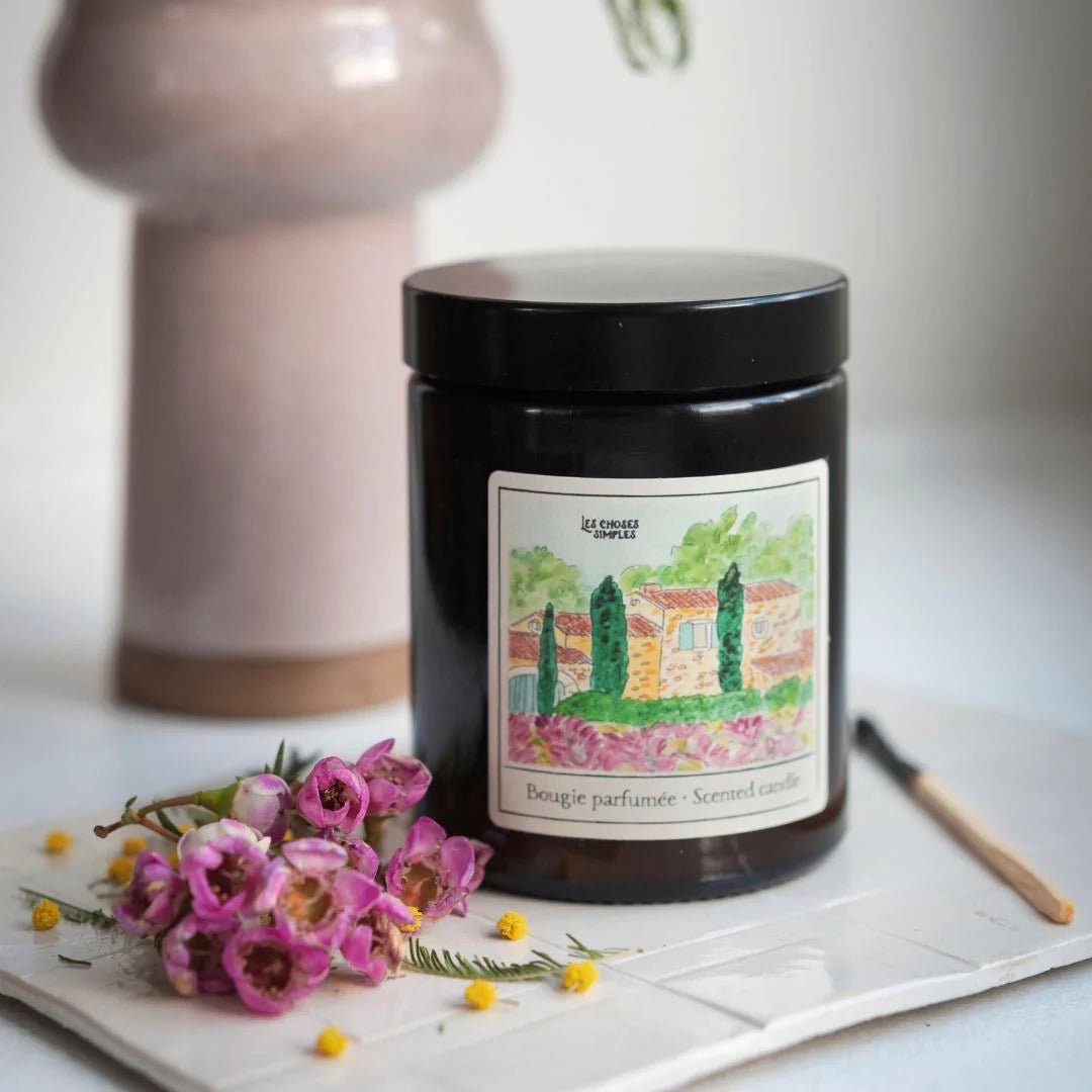 Les Choses Simples - Scented Candle, Lavender Fields - Lacbleu Wines - CA11 - IB - CA11 - IB