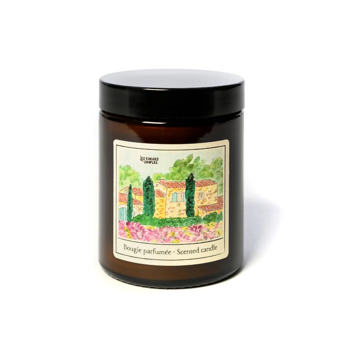 Les Choses Simples - Scented Candle, Lavender Fields - Lacbleu Wines - CA11 - IB - CA11 - IB