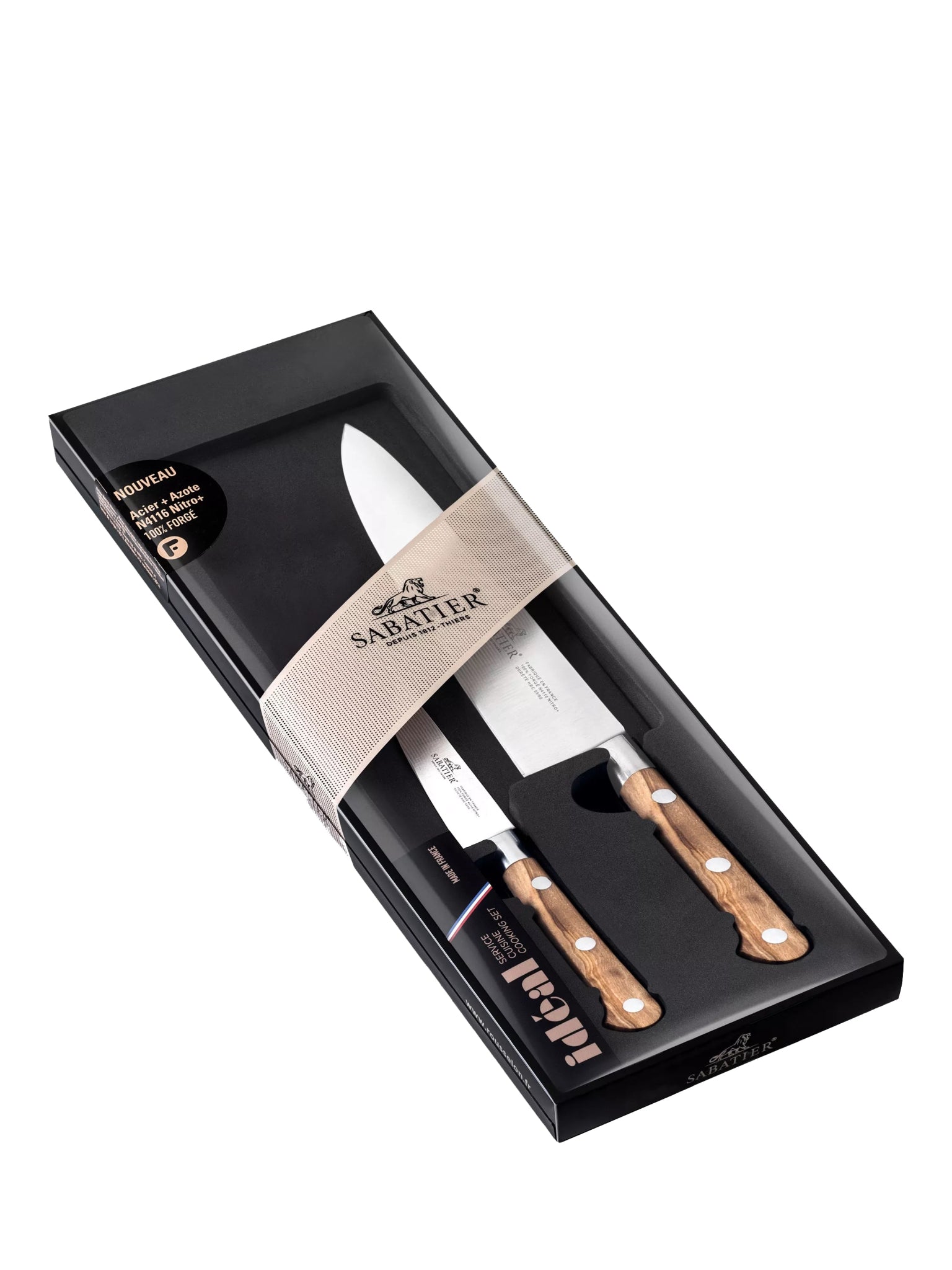 Lion Sabatier - Ideal Provençao 2 Piece Knife Set - Lacbleu Wines - LS893785 - 3269418937859