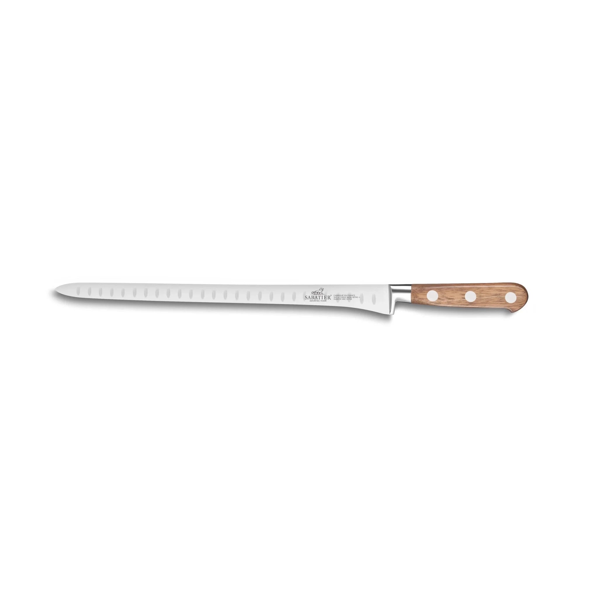 Lion Sabatier - Ideal Provençao - Salmon Knife, 30cm, Smooth Edge - Lacbleu Wines - LS833685 - 3269418336850