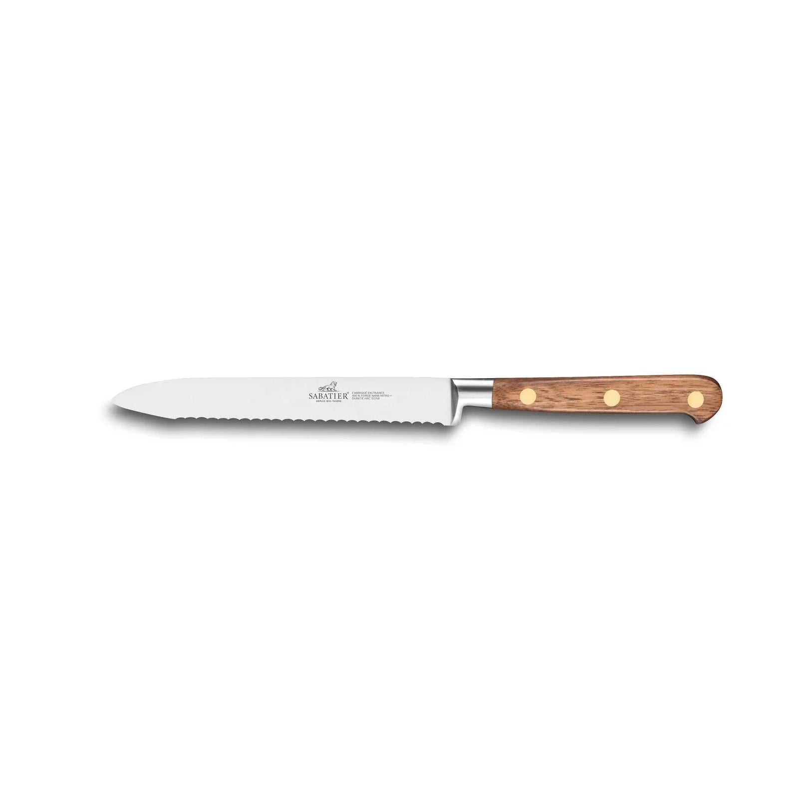 Lion Sabatier - Perigord - Serrated Utility Knife, 12cm - Lacbleu Wines - LS832986 - 3269418329864