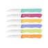 Lion Sabatier - Serie 197 - 6 Piece Paring Knife Set, 7cm, Mixed Colours - Lacbleu Wines - LS197188 - 3269411971881