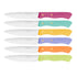 Lion Sabatier - Serie 197 - 6 Piece Steak Knife Set, 10cm, Mixed Colours - Lacbleu Wines - LS197988 - 3269411979887
