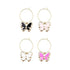 Monnel - Butterflies Wine Charms Set - Lacbleu Wines - P439 - 756225811586