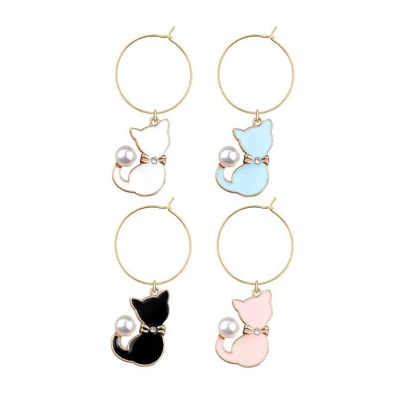 Monnel - Kittens Wine Charms Set - Lacbleu Wines - P421 - 756225811180