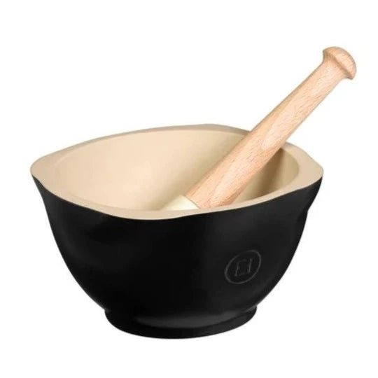 Emile Henry - Mortar & Pestle, ⌀ 15cm - Lacbleu Wines - EH710255 - 3289317902550