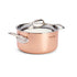 de Buyer - Prima Matera Casserole with Lid, Steel Handles - Lacbleu Wines - DB624216 - 3011246242168